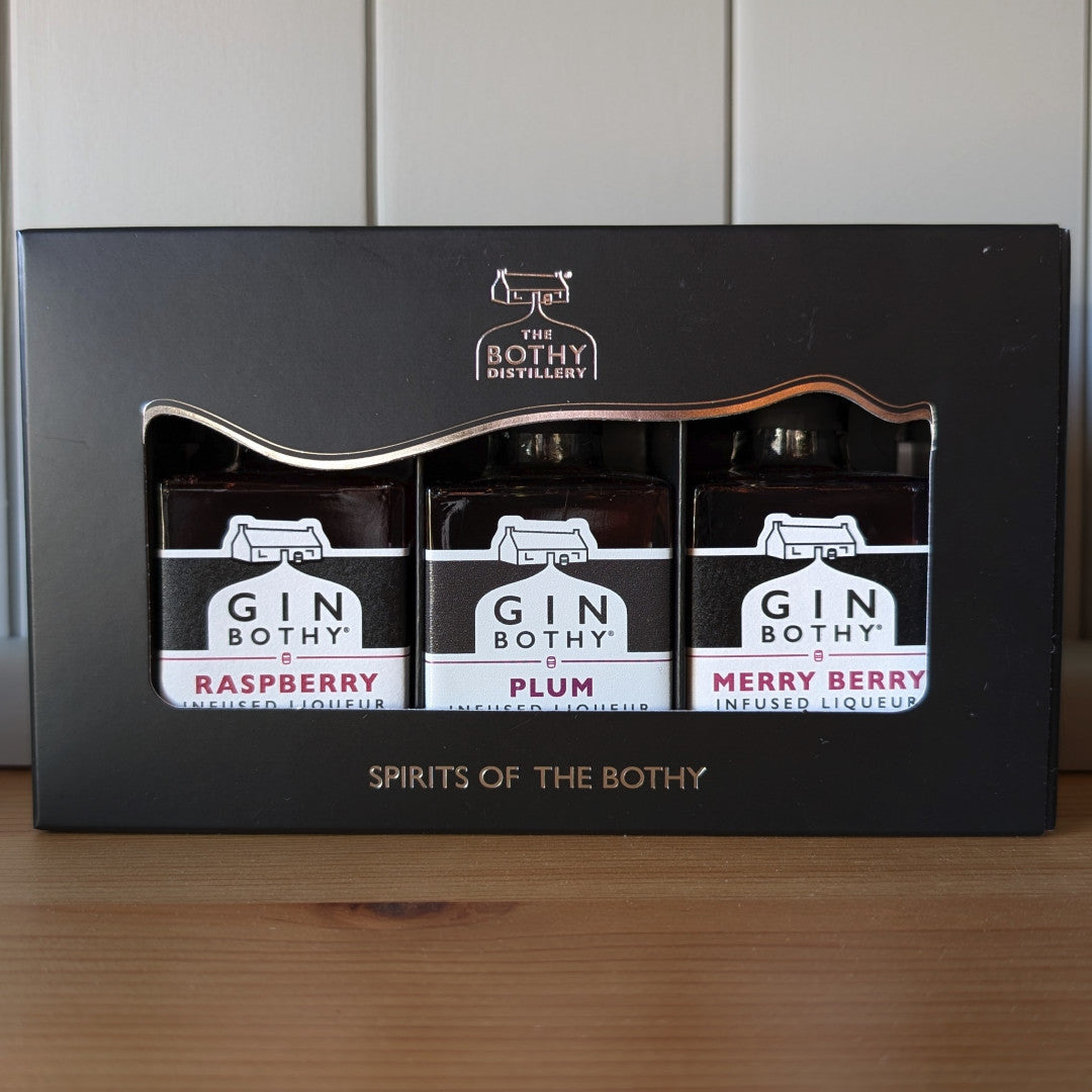 Bothy Gift Box – Gin Bothy Miniature Trio (3 x 5cl)