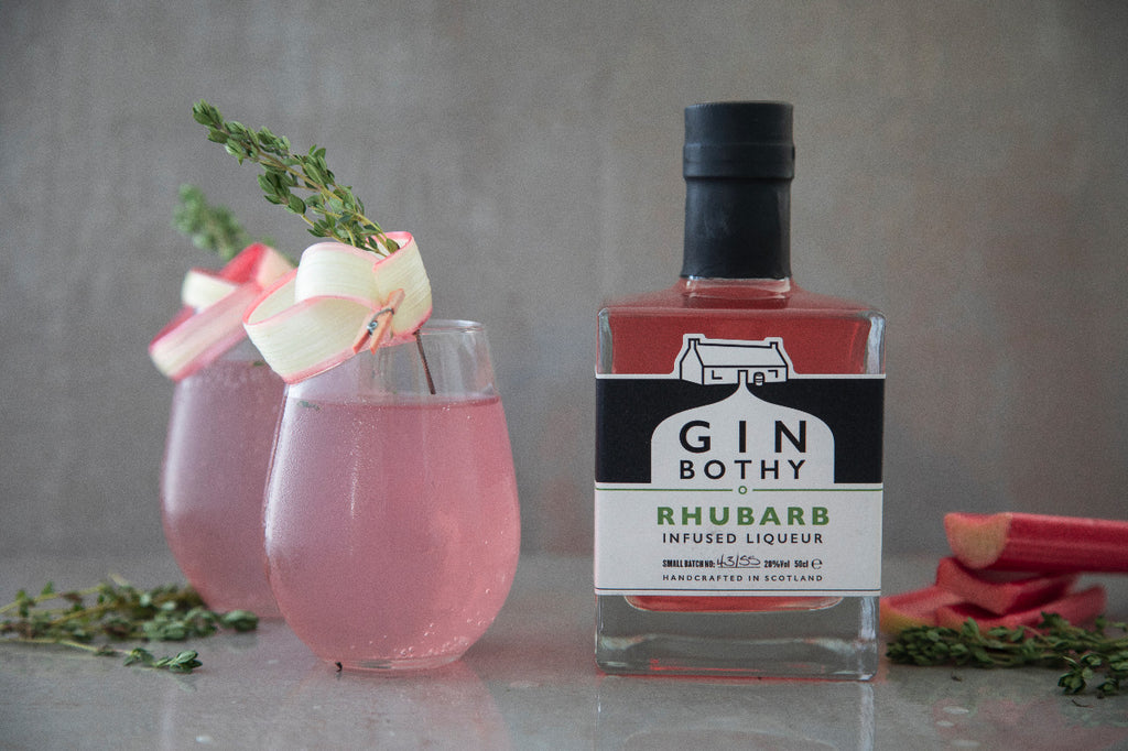 Rhubarb Collins