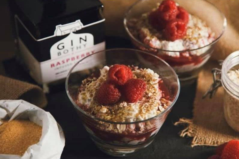 Raspberry Gin Cranachan