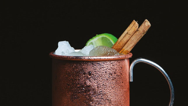 Rhubarb Mule