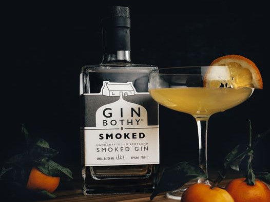 Smoked Tangerine Martini