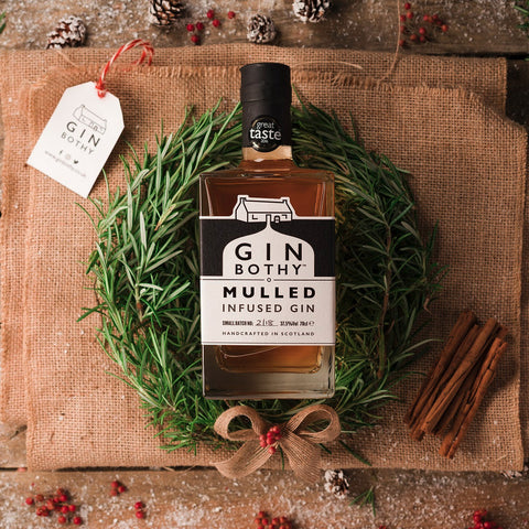 Winter and Christmas bottles