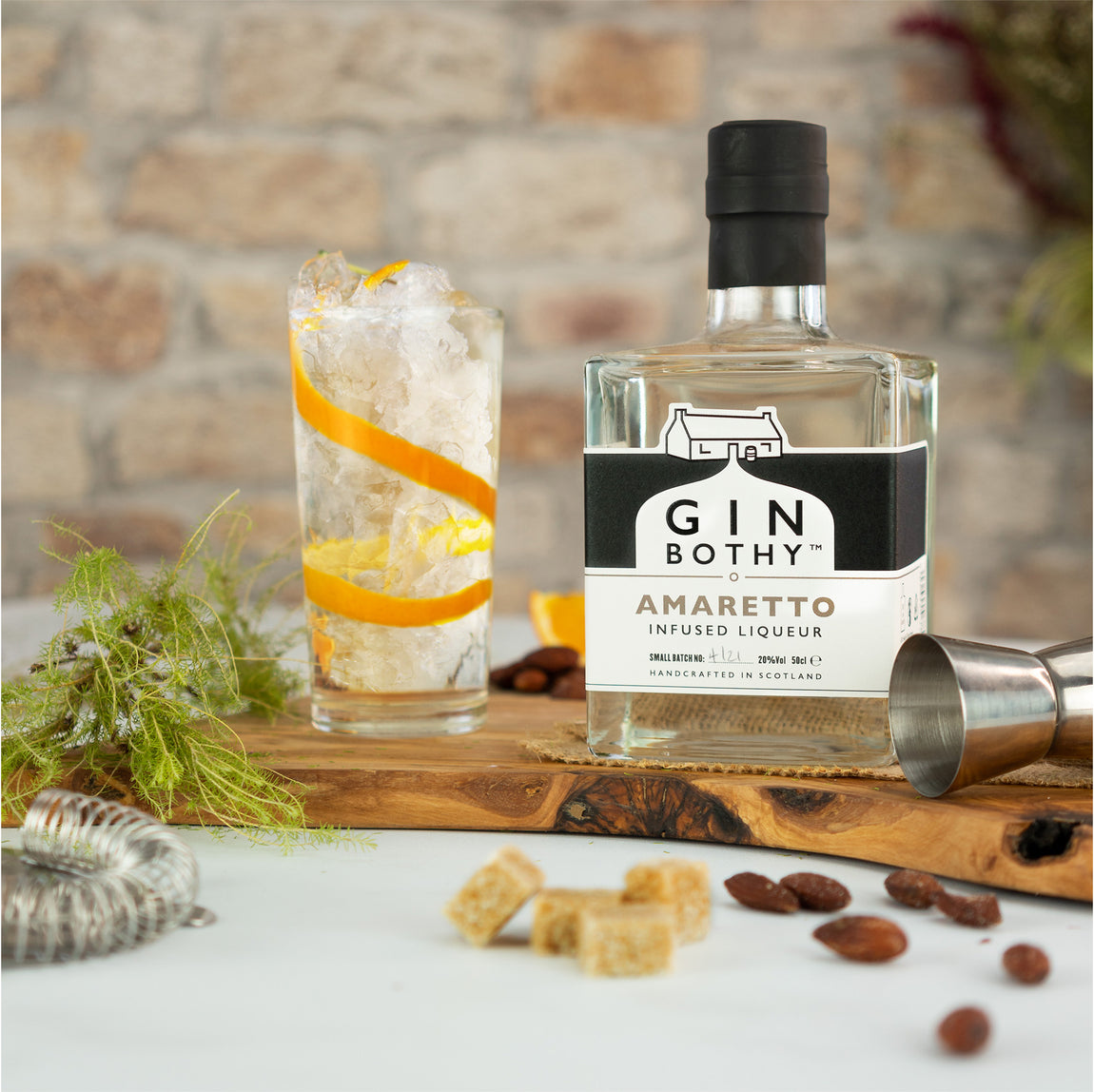 Gin Bothy Amaretto Infused Liqueur