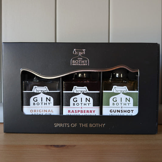 Bothy Gift Box – Gin Bothy Miniature Trio (3 x 5cl)